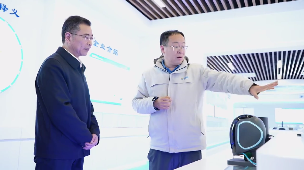 淮南市委書記朱艾勇赴芯視佳K2產業園開展調研