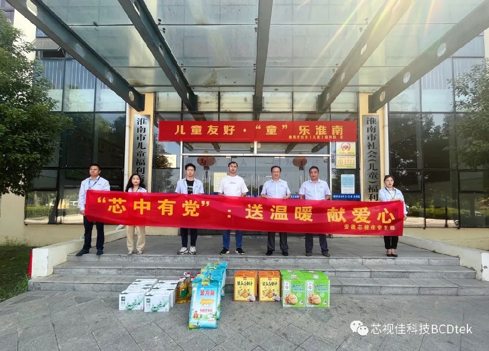 “芯中有黨”：送溫暖，獻(xiàn)愛心