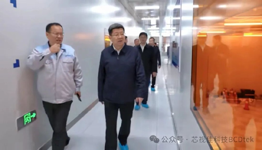 淮南市委書記任澤鋒赴芯視佳K2工廠開展調研活動